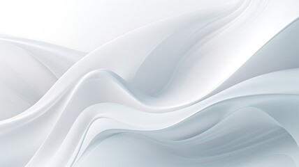 Obraz premium Abstract background with smooth lines in white colors