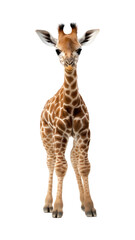 Obraz premium PNG Giraffe wildlife animal mammal.