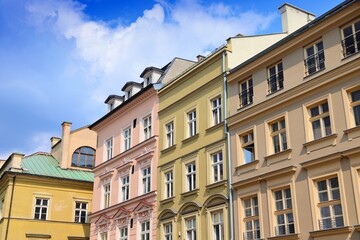 Grodzka street in Krakow, Poland