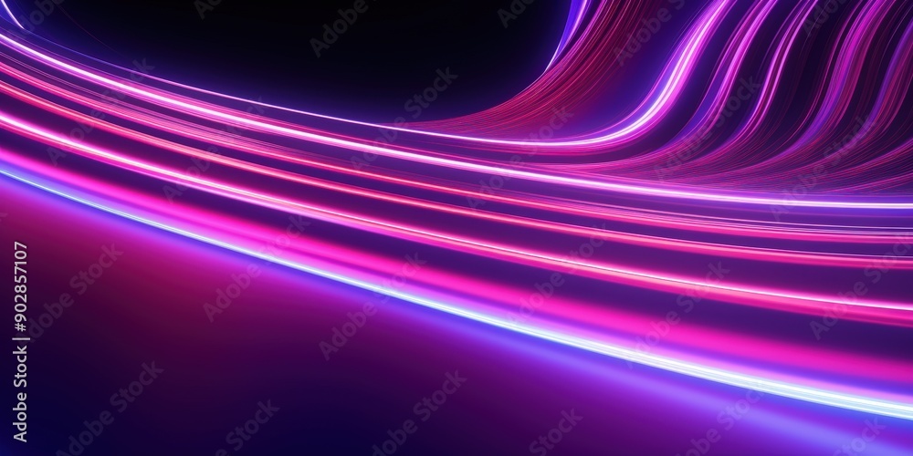 Wall mural Abstract Neon Light Background