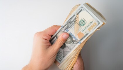 Money bank banker, finance counting banknotes