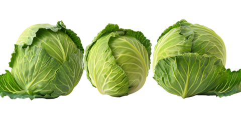  Crisp Green Cabbage Head