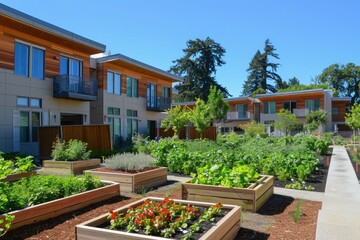 Modern Low-Income Housing Project Featuring Sustainable Passive House Design
