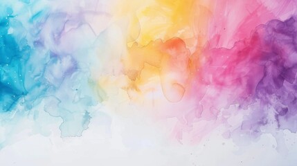 Colorful watercolor gradient paint texture background for, cover design, interior decor and poster