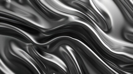 Abstract Metallic Fabric Texture