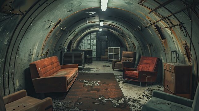 Cold War bunker that once held secrets of a tumultuous era This underground refuge stands as a testament to a time when tensions ran high and the world was on edge with the fear of nuclear conflict