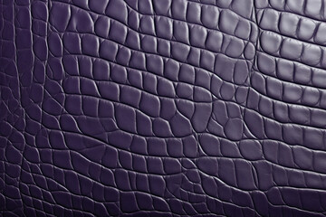 Dark purple crocodile or reptile leather texture.