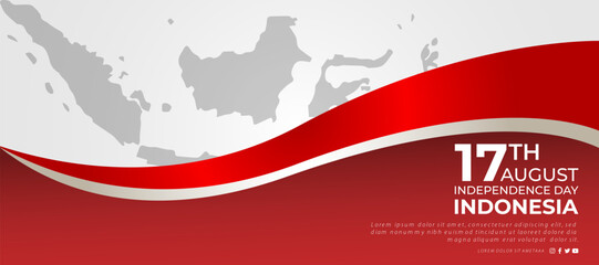 indonesia 79th independence day banner template for indonesia independence day celebration