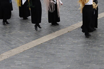 Basque folk dance exhibition