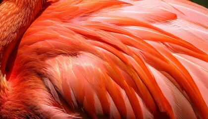 Fototapeta premium Flamingo wing abstract background