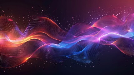 Fototapeta premium Abstract Wave of Light