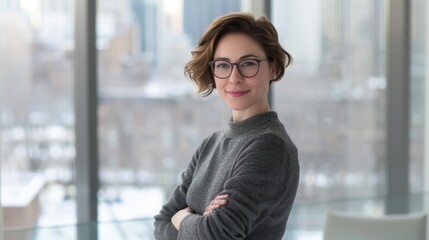 The successful businesswoman portrait