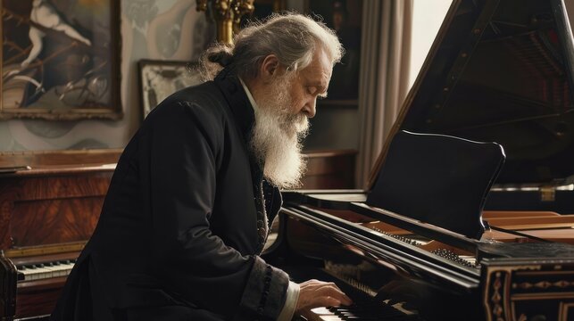 Johannes Brahms (1833-1897) was a German composer, pianist and conductor who played an integral role in the Romantic musical era.
