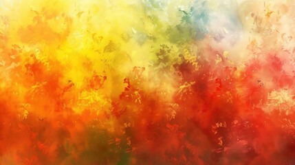 Obraz premium Abstract Red and Yellow Painted Texture Background