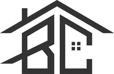 bc real estate property construction logo design