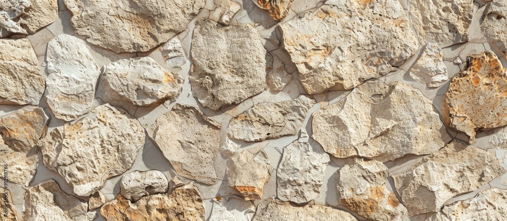 Aufkleber natural sand and stone background with a seamless texture ideal for backgrounds and design projects 