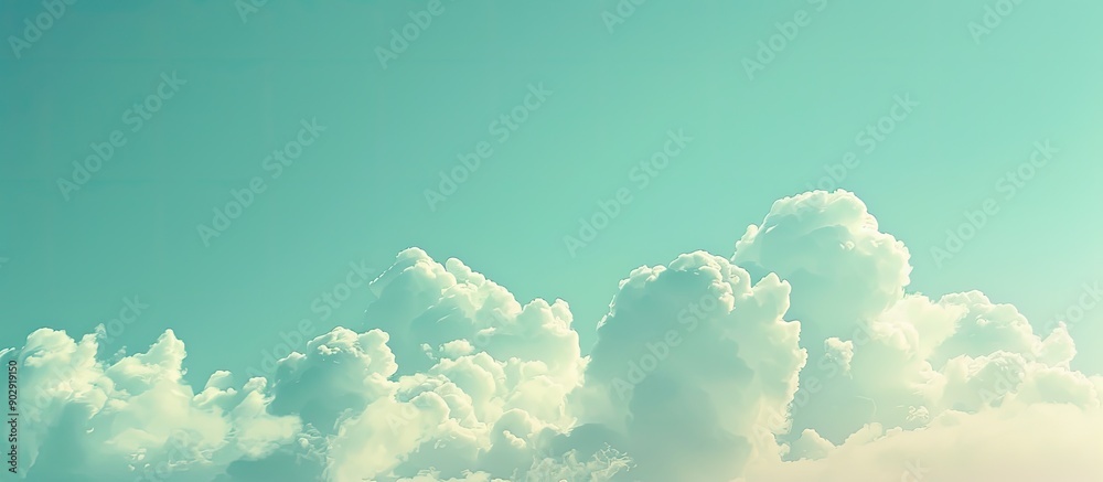 Poster the sky is free of clouds offering a serene backdrop for the copy space image