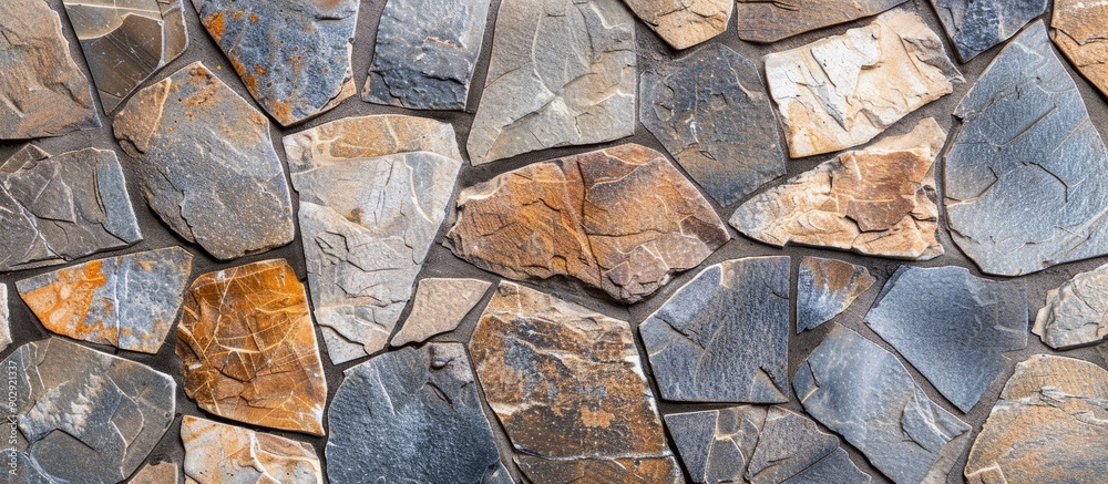 Aufkleber stone tile pattern background provided at no cost with space for product or advertisement design on 