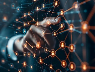 Professionals Networking Through Dynamic Digital Platform with Virtual Profiles and Interactions