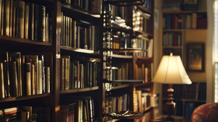 books in library