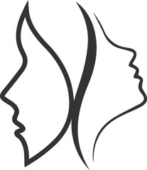 luxury beauty skin care logo design