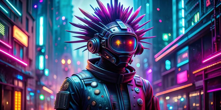 Cyberpunk City Wanderer