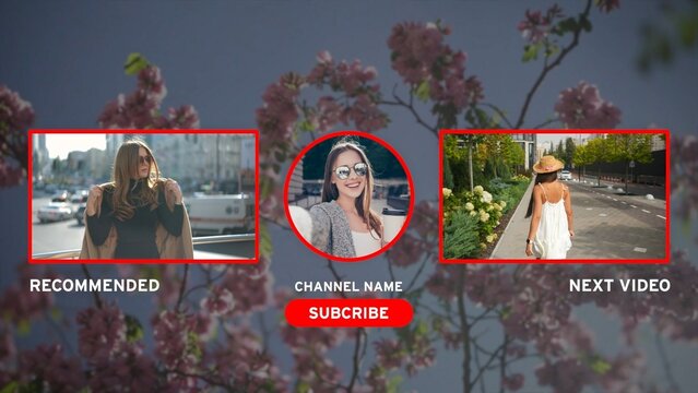 Social Media Video Outro With Photo