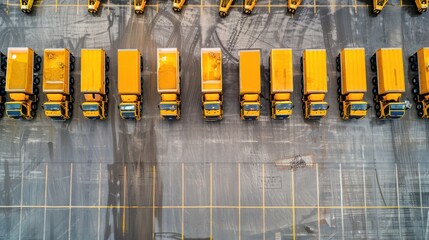 A logistics team planning the transport route for multiple construction machines