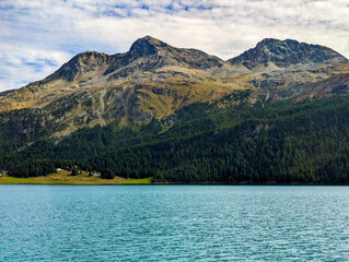 Fototapeta premium lake in the mountains