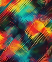 Graphic design abstract layout. Motion, curve distorted line on black background Design for page, website banner, text, typography project, perspective and advertising project. High quality photo
