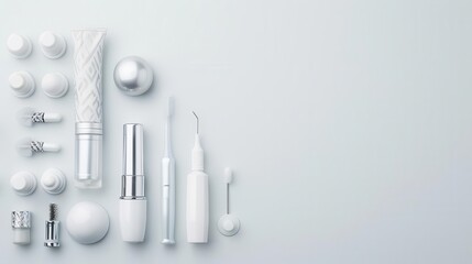 Microdermabrasion device with various tip attachments, equipment showcase, Microdermabrasion, cosmetic tools