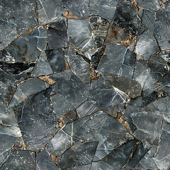 Cracked Rock Wall Face Texture, Seamless