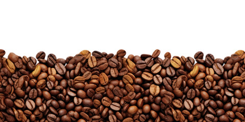 Fototapeta premium PNG Coffee beans coffee backgrounds white background.