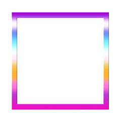 Element square retro 80s-90s style.