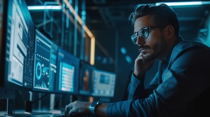 Incident management, business technology concept. Operational excellence in IT operations. Process of efficiently identifying, diagnosing and resolving unexpected problems that occur in IT systems.