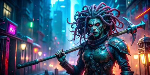 Cyberpunk Gorgon