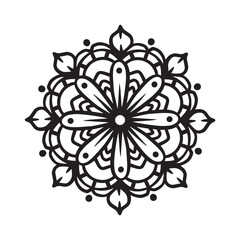 Mandala. Round Ornament Pattern. Vintage decorative elements. Hand drawn background. Islam, Arabic, Indian, ottoman motifs.
