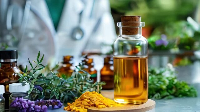 naturopathic doctor recommending natural remedies and lifestyle changes to improve a patient's overall health and wellbeing