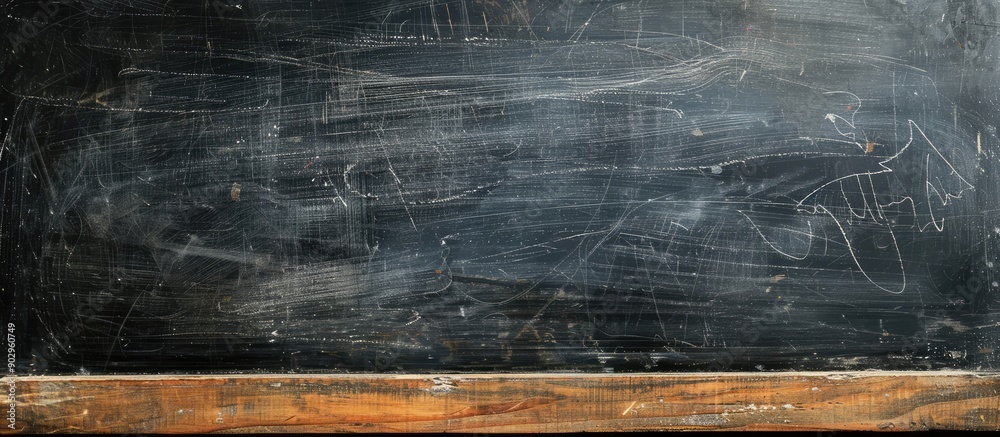 Poster a picture of a blackboard with available copy space image for your personal touches