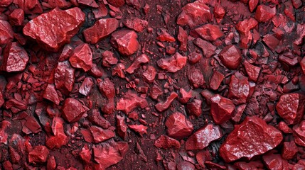 Texture red gravel grit displacement map, generative ai