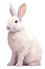 Obraz premium PNG Rabbit animal mammal rodent.