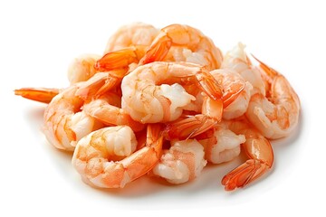 Freshly Cooked Shrimp Pile Ready for a Delicious Meal