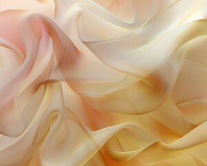 Fototapeta premium Luxury smooth golden wave background