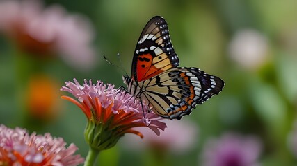 butterfly on flower