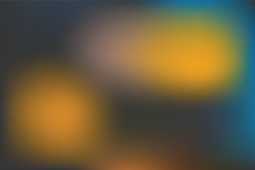 Naklejka premium Abstract Gradient Blurry Dark Yellow Backgrounds