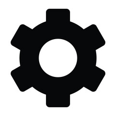 Setting icon cogwheel settings gear cog wheel vector sign symbol