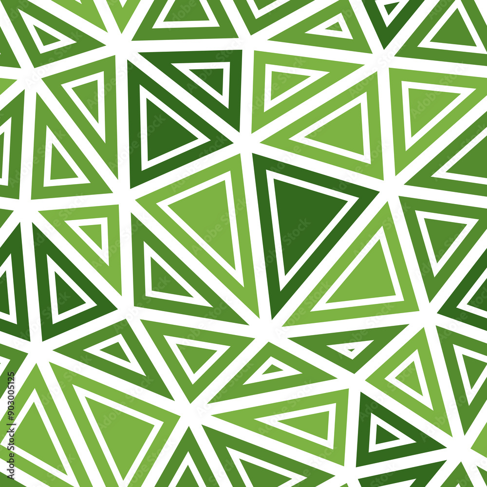 Poster triangle shapes background. large triangles size. solid shapes in frames. monotone style. repeatable