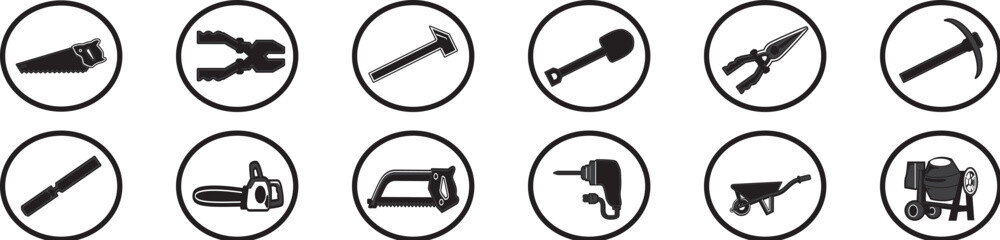 Building tools isolated bundle set