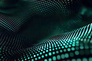 abstract halftone background. Generative AI