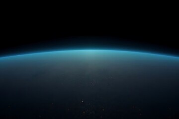 Fototapeta premium Blurred Neon Light Stripes Abstract Background. Generative AI.